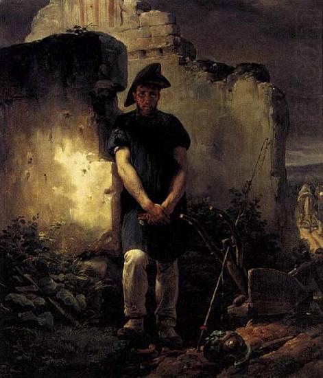 Horace Vernet Soldier-Labourer oil painting picture